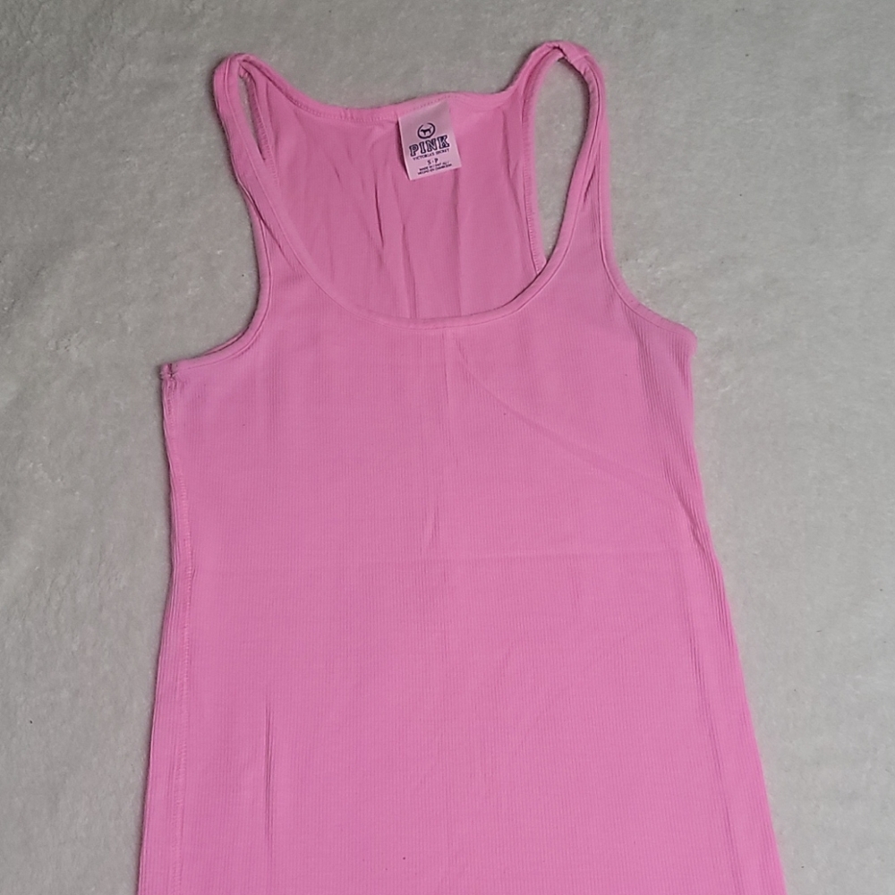 Hot Pink VS PINK Racerback Tank